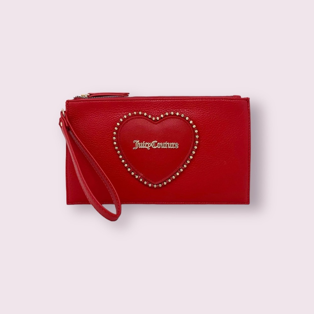 Juicy Couture Cool Red Love Never Dies Wristlet